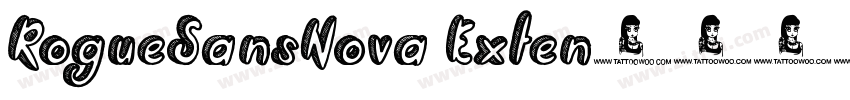 RogueSansNova Exten字体转换